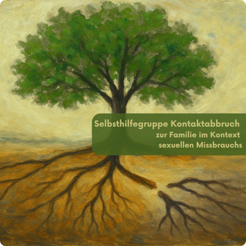 Bild von einem Baum deren Wurzeln getrennt sind