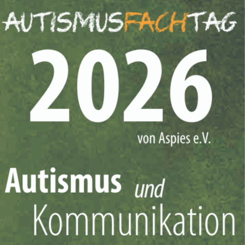 Bild Flyer Autsimusfachtag 2026 von Aspies e.V.