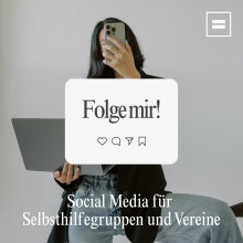 Folge mir auf Social Media